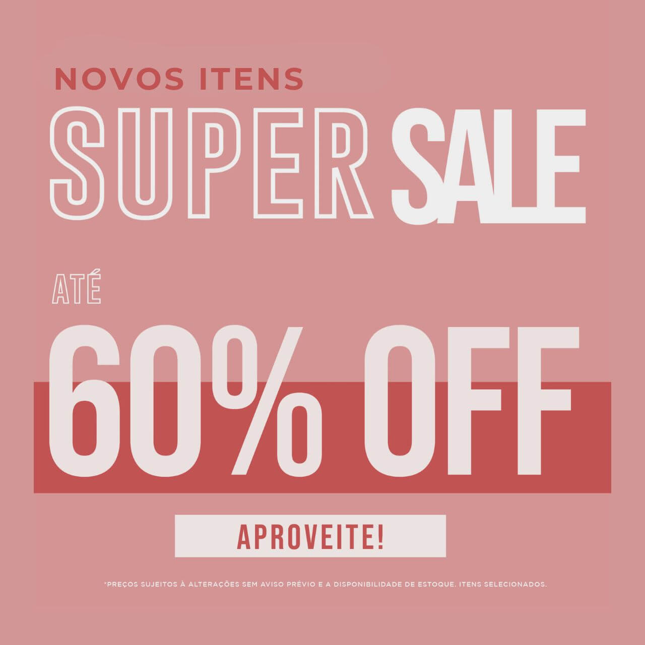 Super Sale de Novos Itens Megaitz