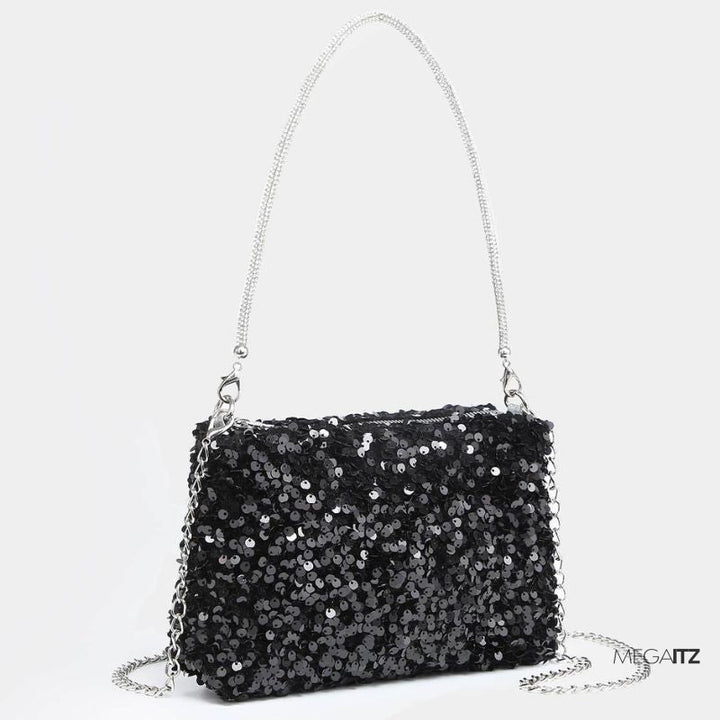 Megaitz - Bolsa Crossbody Paête Corrente Emily