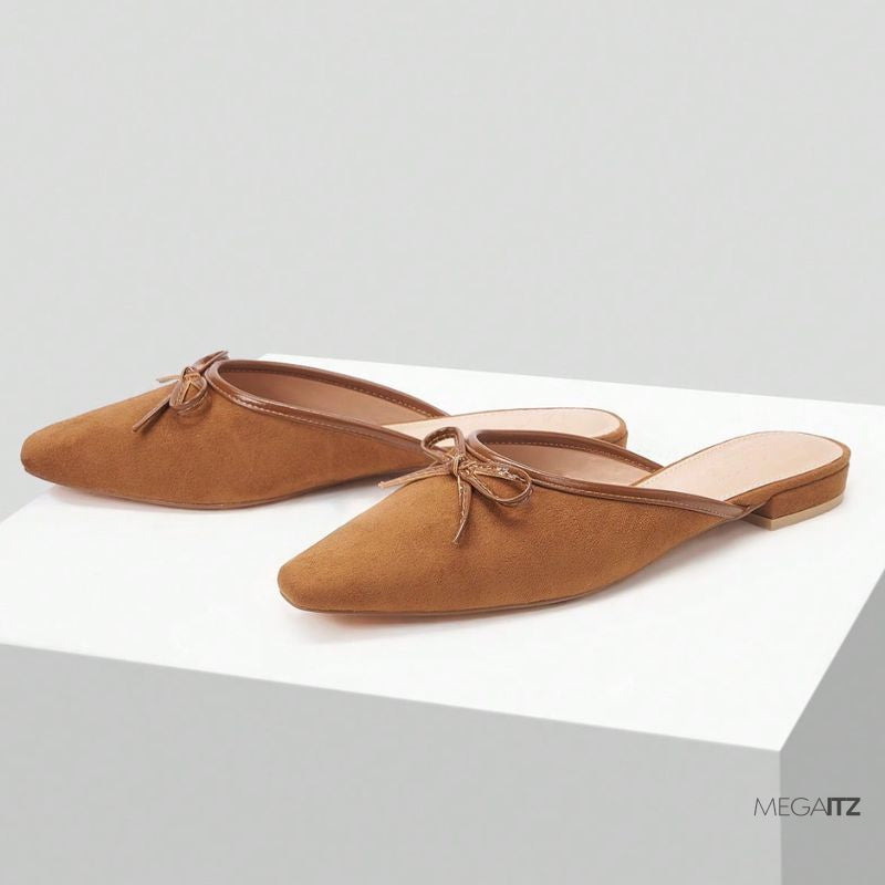 Mule Feminino Heeled - Castanho / 33 Megaitz