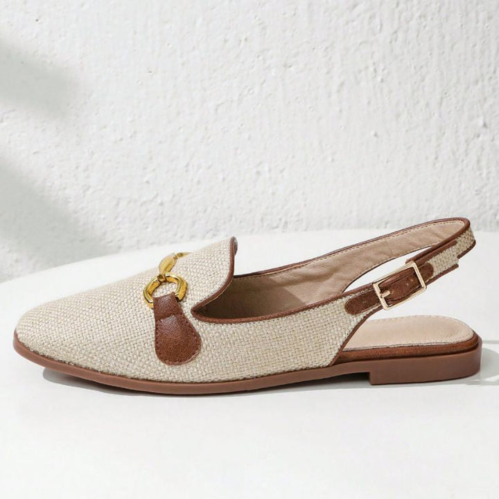 Megaitz - Sandália Slingback Naybi Castanho / 33