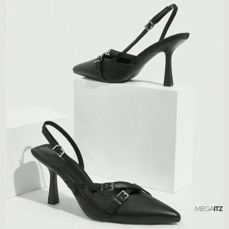 Megaitz - Sapato Scarpin Slingback Hedy