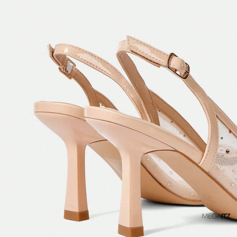 Megaitz - Scarpin Salto Médio Slingback Espark