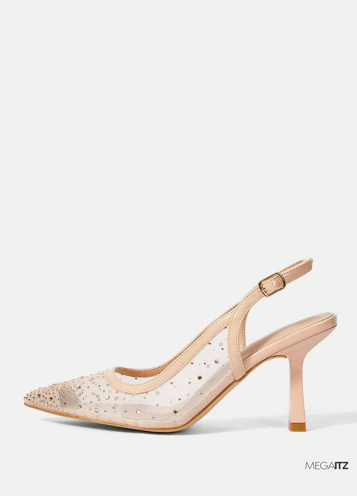 Megaitz - Scarpin Salto Médio Slingback Espark