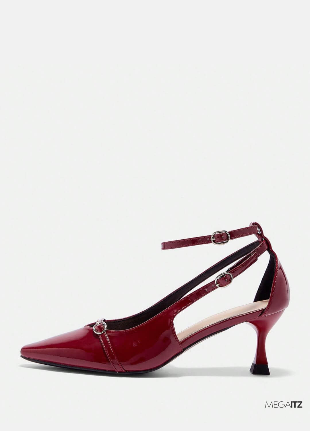 Megaitz - Scarpin Slingback Bordô Luara