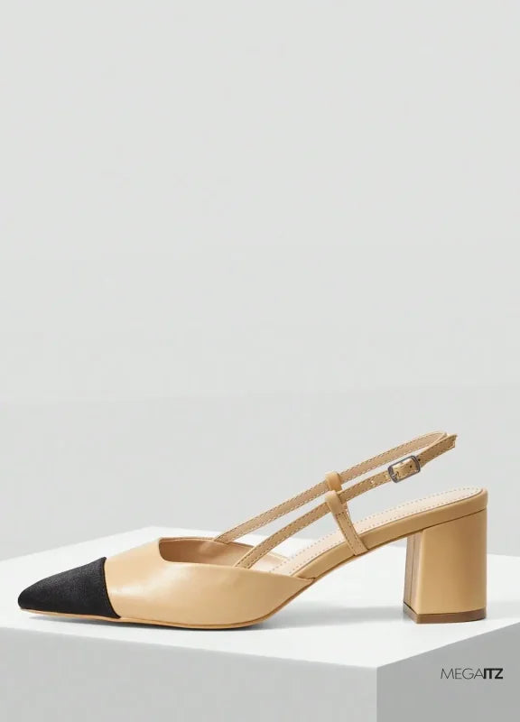 Megaitz - Scarpin Slingback Cap Toe Camacho