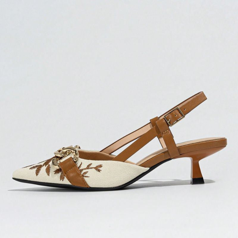 Megaitz - Scarpin Slingback Della Castanho / 34