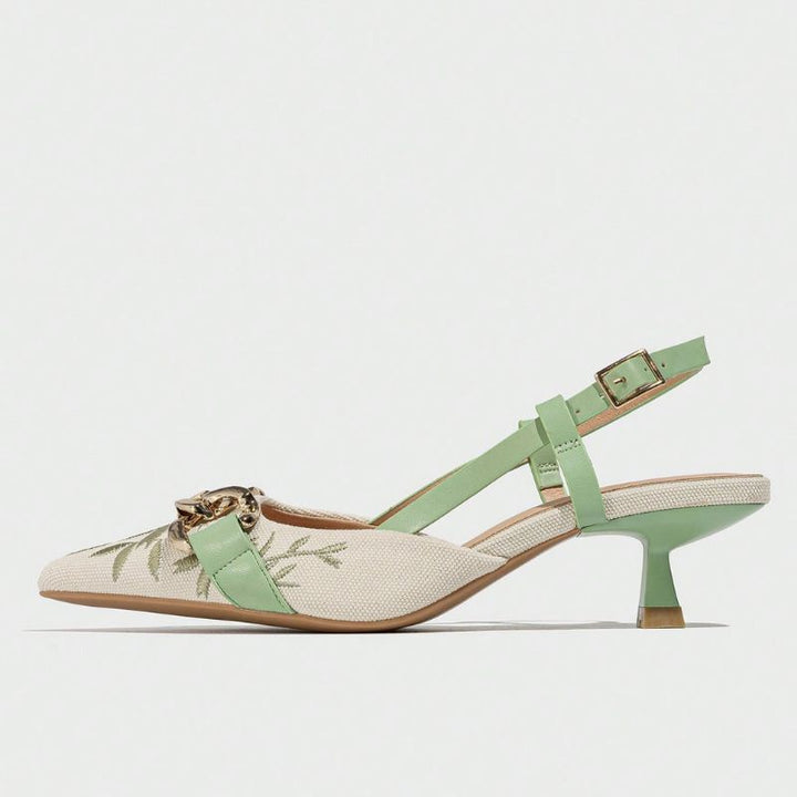 Megaitz - Scarpin Slingback Della Verde / 34