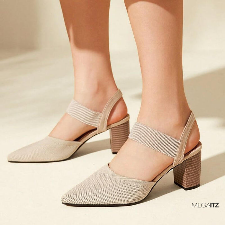 Megaitz - Scarpin Slingback Elástico Mirele