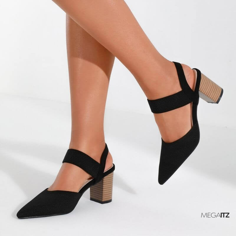 Megaitz - Scarpin Slingback Elástico Mirele