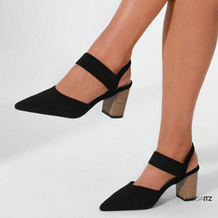 Megaitz - Scarpin Slingback Elástico Mirele