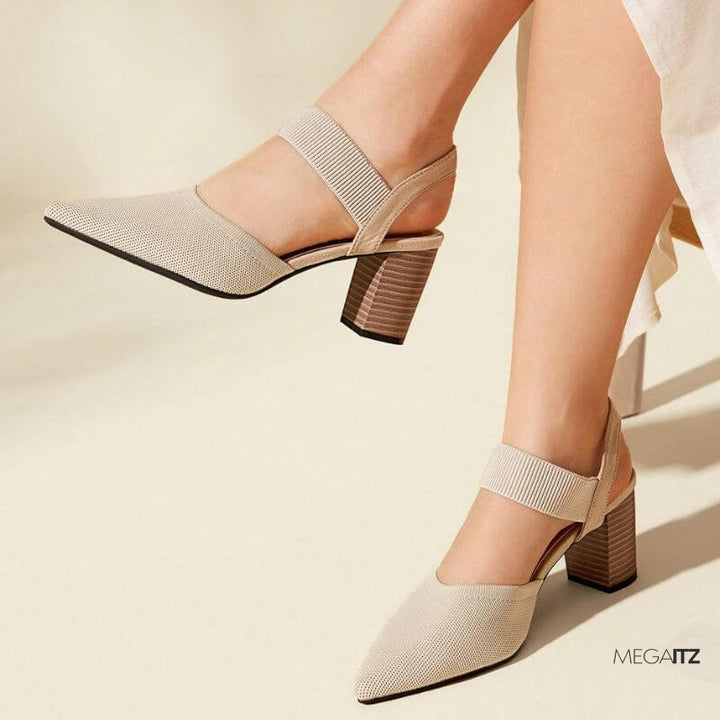 Megaitz - Scarpin Slingback Elástico Mirele