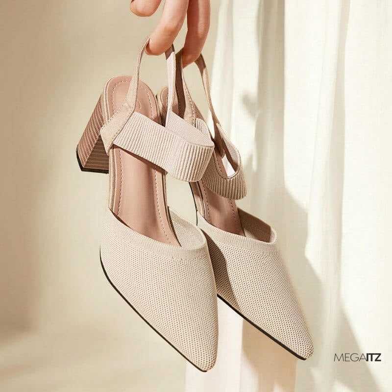 Megaitz - Scarpin Slingback Elástico Mirele