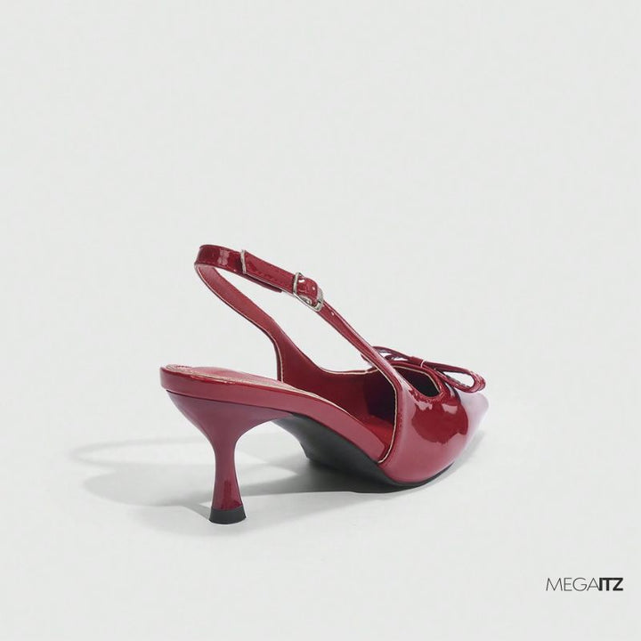 Megaitz - Scarpin Slingback Verniz Giuliane