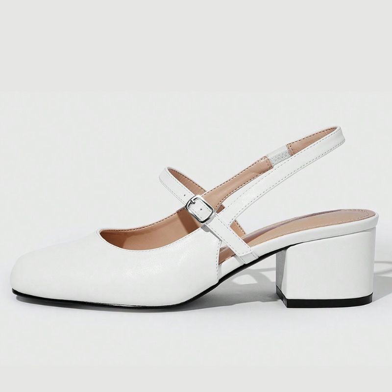 Scarpin Aberto Velvet - Branco / 34 Megaitz