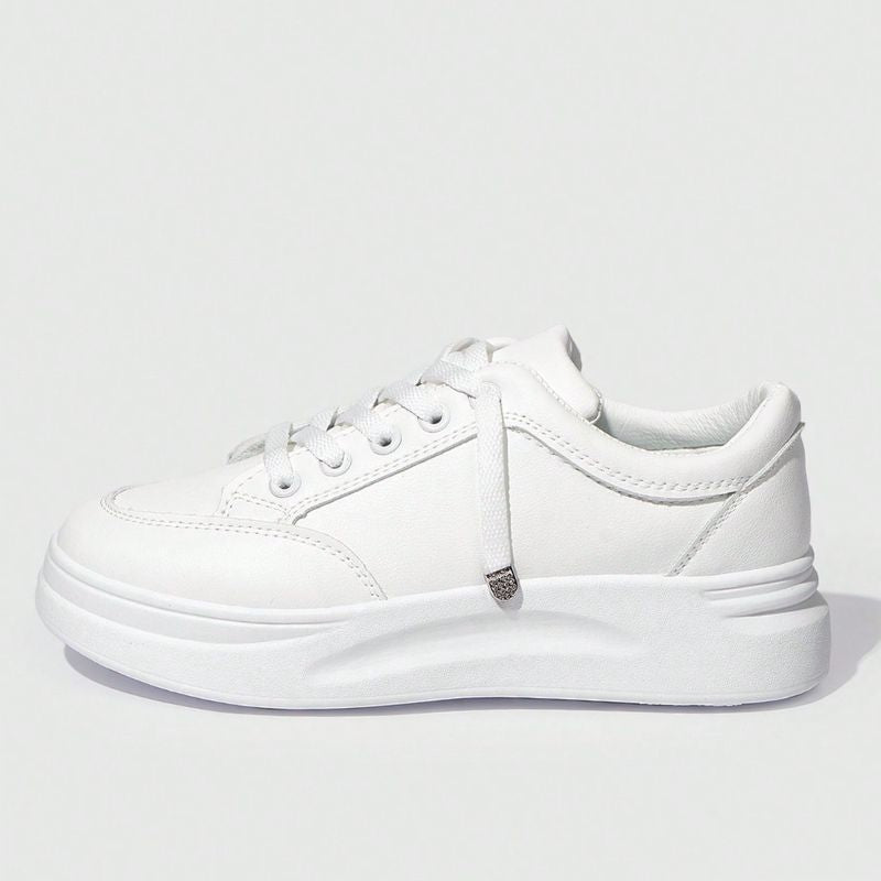 Megaitz - Tênis Feminino Casual Flatform Manuela Branco / 33