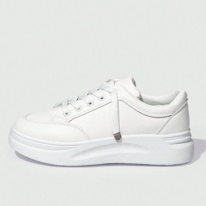 Megaitz - Tênis Feminino Casual Flatform Manuela Branco / 33