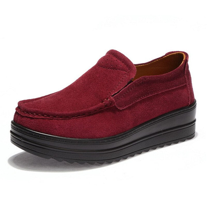 Mocassim Couro Soled - Vermelho / 33 - C5486 Megaitz