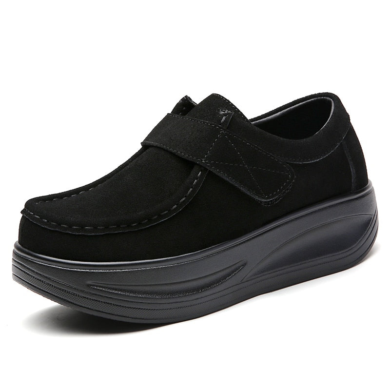 Mocassim Plataforma Maya - Preto / 33 - C4753 Megaitz