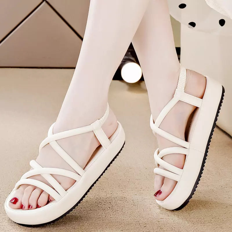 Sandália Flatform Daniela - C4703 Megaitz
