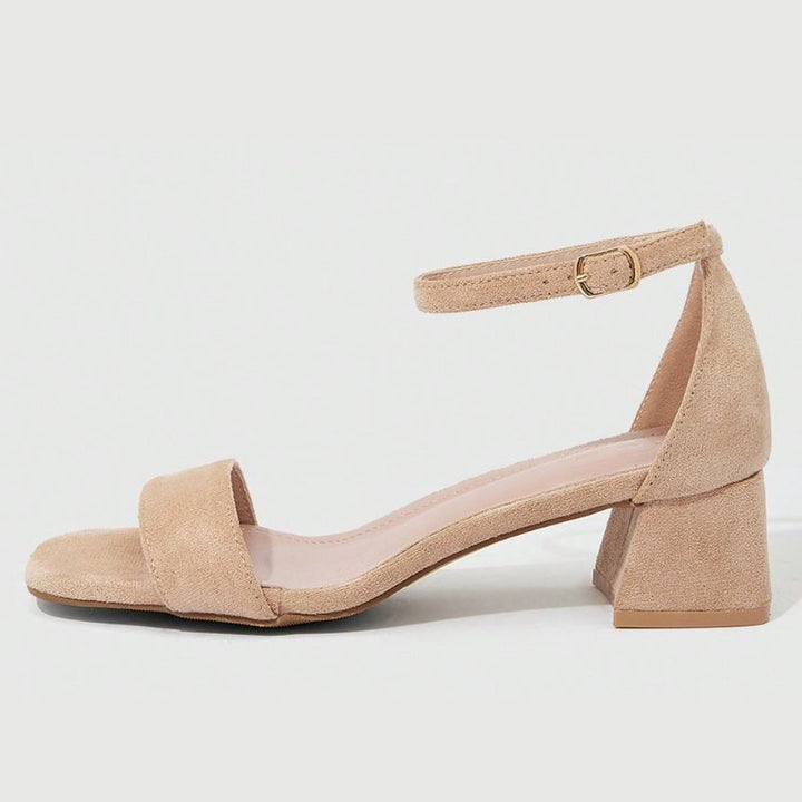 Sandália Minimal Stella - Nude / 34 Megaitz