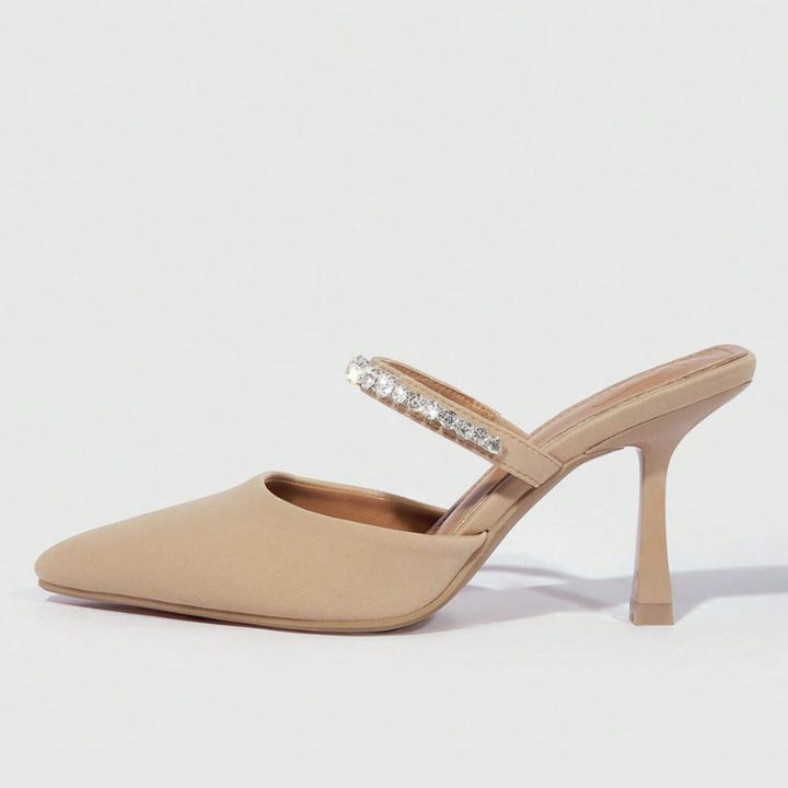 Scarpin Mule Damian - Nude / 34 Megaitz