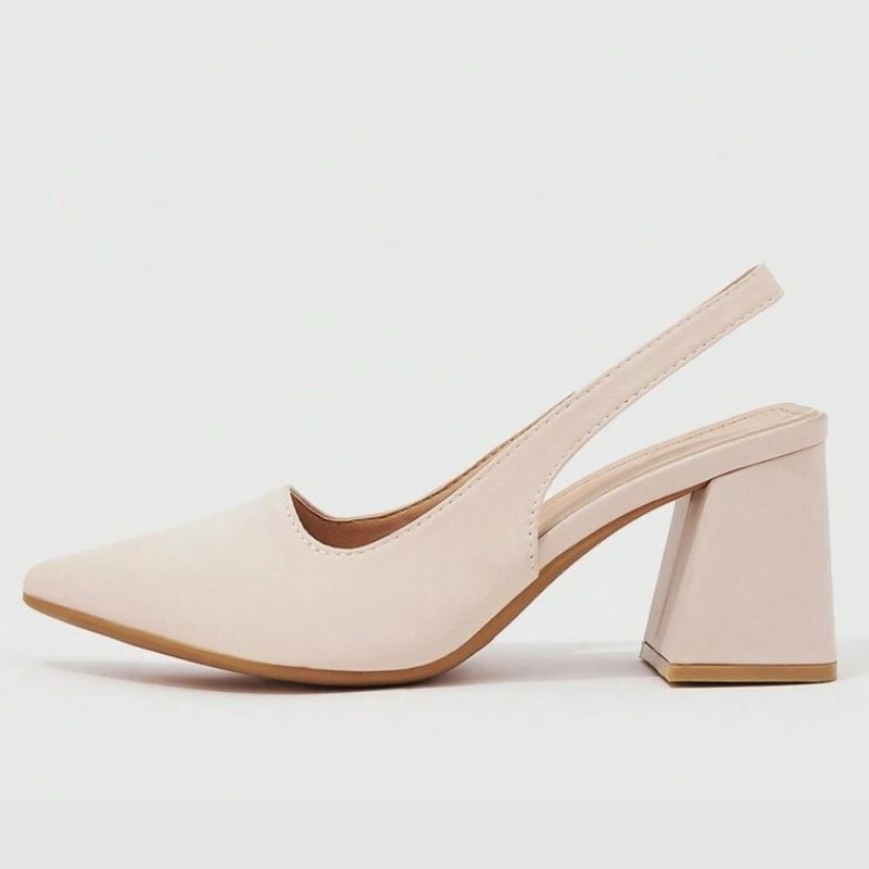 Scarpin Slingback Regal - Bege / 34 Megaitz