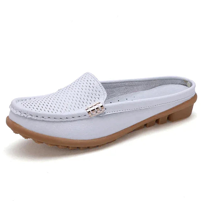 Mule Feminino Rosmi Branco Megaitz