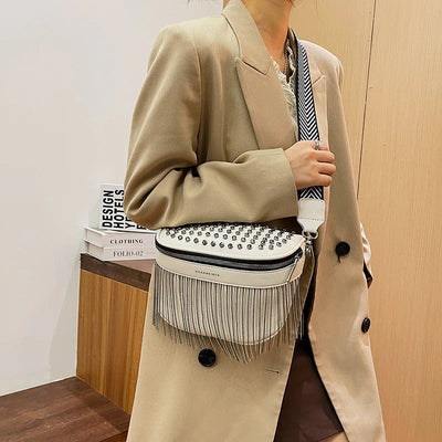 Bolsa Crossbody Franjas Lonya - B045 Megaitz