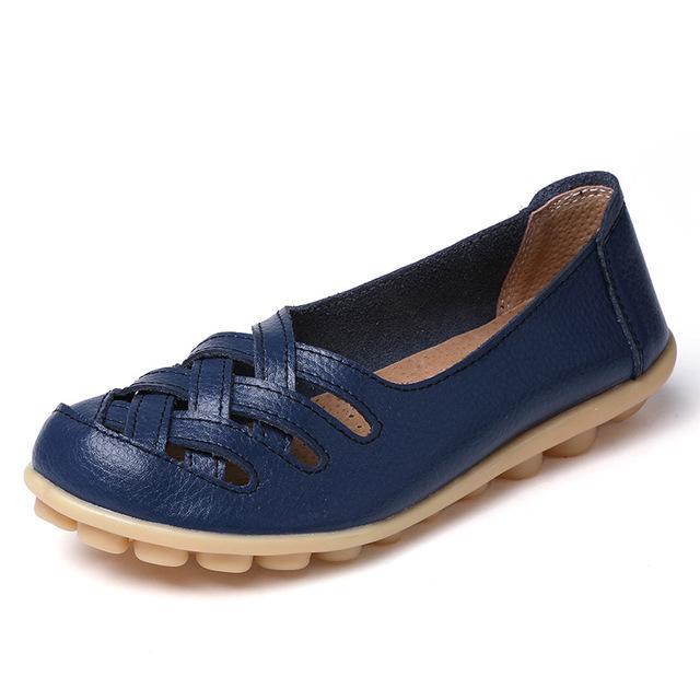 Mocassim Feminino Criss - Azul- Megaitz