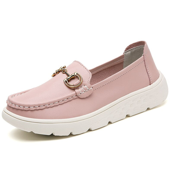 Mocassim Couro Viena - Rosa / 33 - C8628 Megaitz